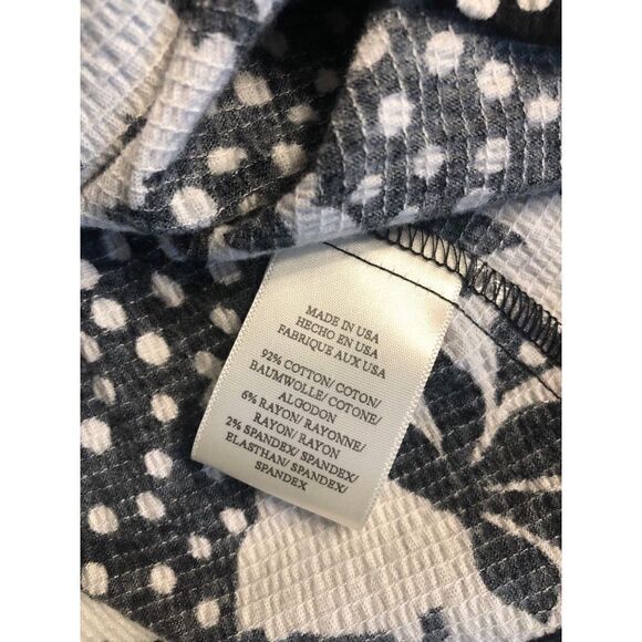 Brand New Anthropologie Porridge Ruched Knit Black & White Mini Skirt Medium - Picture 10 of 13